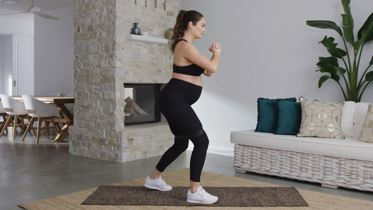 Ballet Dancer Squat Snatching