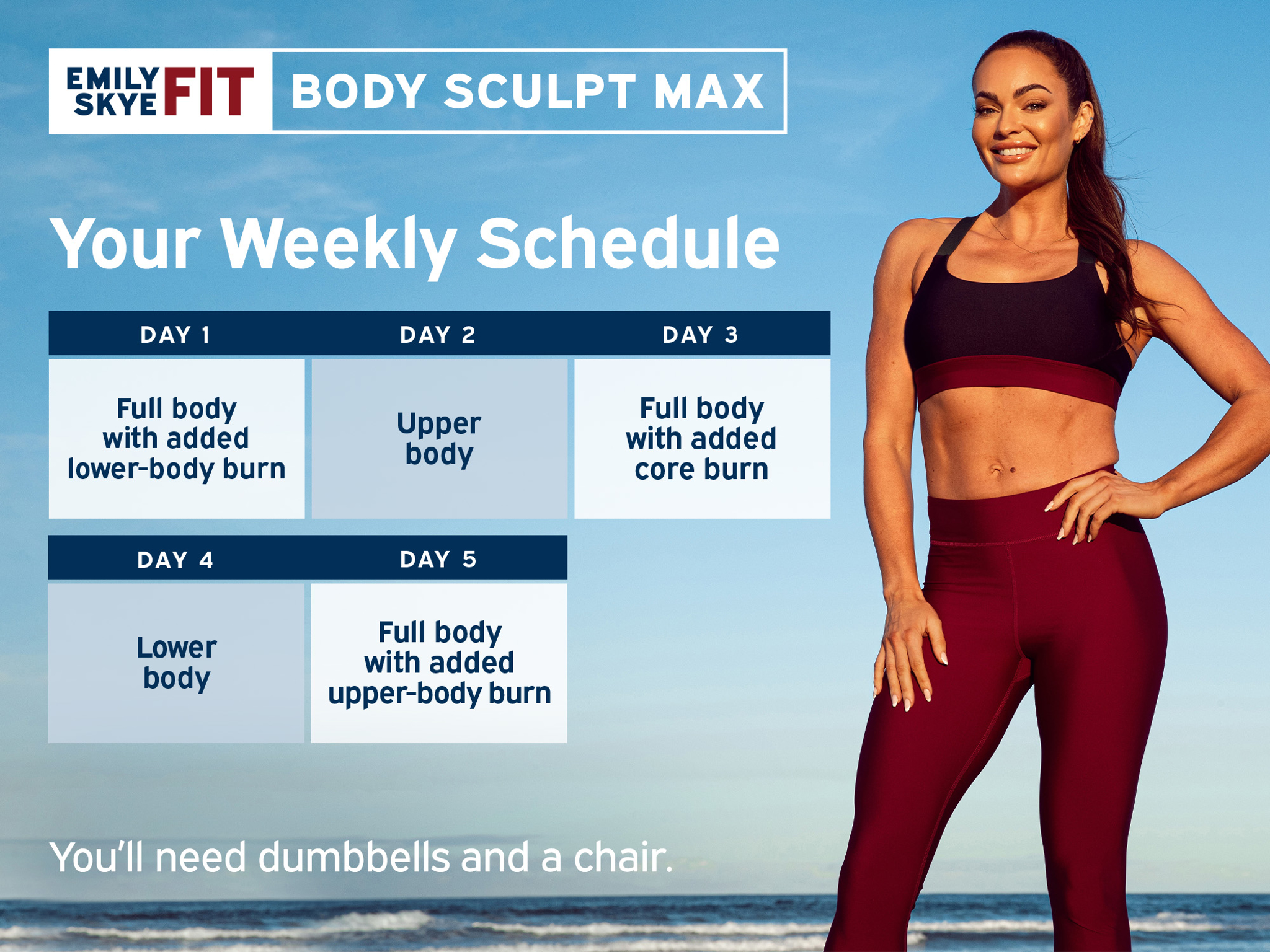 I'm turning up the burn with Body Sculpt MAX